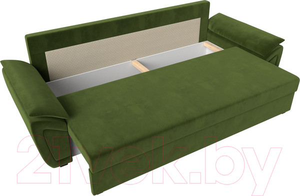 Изображение товара Диван Лига Диванов Нэстор Лайт (микровельвет зеленый)