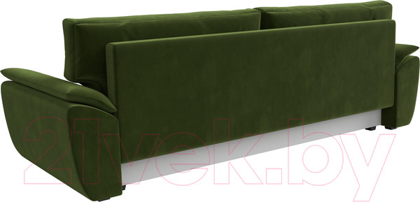 Изображение товара Диван Лига Диванов Нэстор Лайт (микровельвет зеленый)
