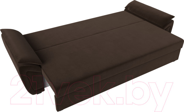 Изображение товара Диван Лига Диванов Нэстор Лайт (микровельвет коричневый)
