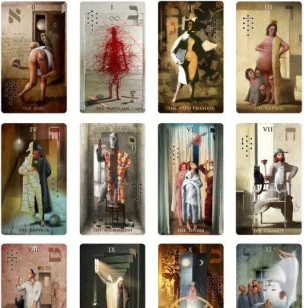 Изображение товара Гадальные карты Tarotmania Таро Madhouse Tarot / vtar002