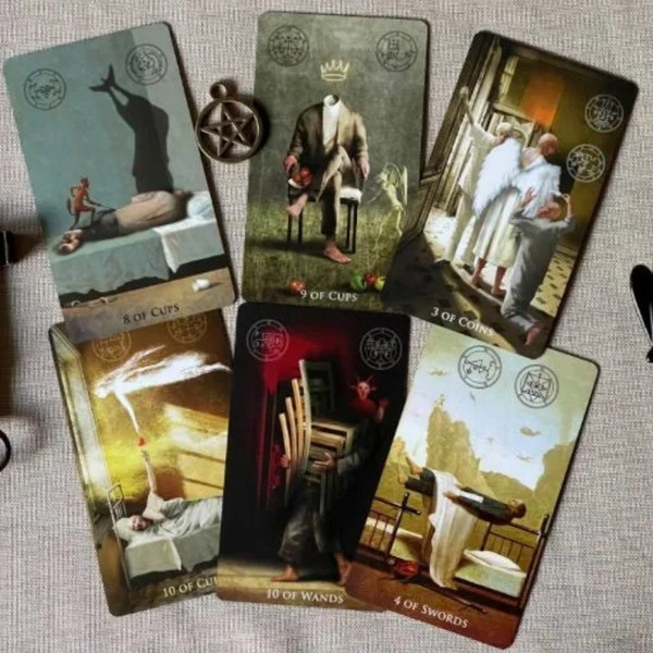 Изображение товара Гадальные карты Tarotmania Таро Madhouse Tarot / vtar002