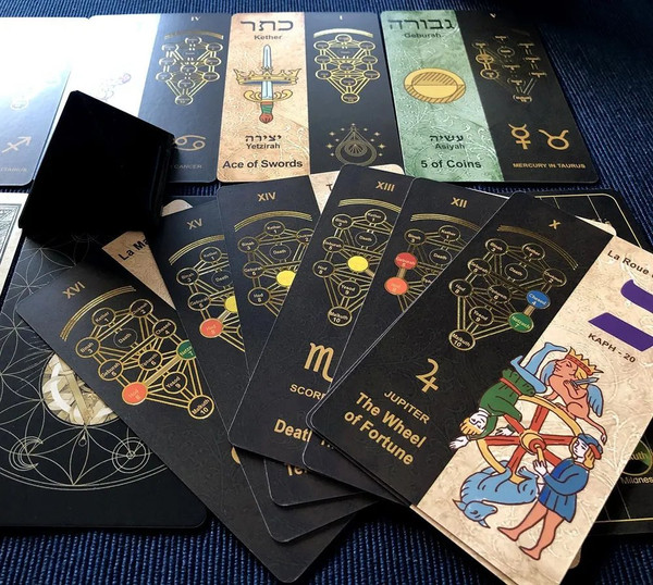 Изображение товара Гадальные карты Tarotmania Таро Kabbalistic Tarot 5781 / vtar005