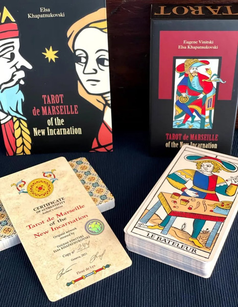 Изображение товара Гадальные карты Tarotmania Таро Tarot de Marseille of the New Incarnation / vtar006