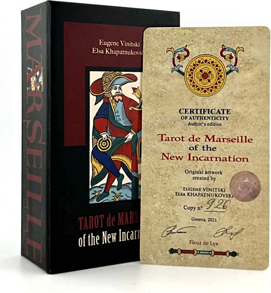 Изображение товара Гадальные карты Tarotmania Таро Tarot de Marseille of the New Incarnation / vtar006