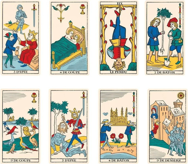 Изображение товара Гадальные карты Tarotmania Таро Tarot de Marseille of the New Incarnation / vtar006