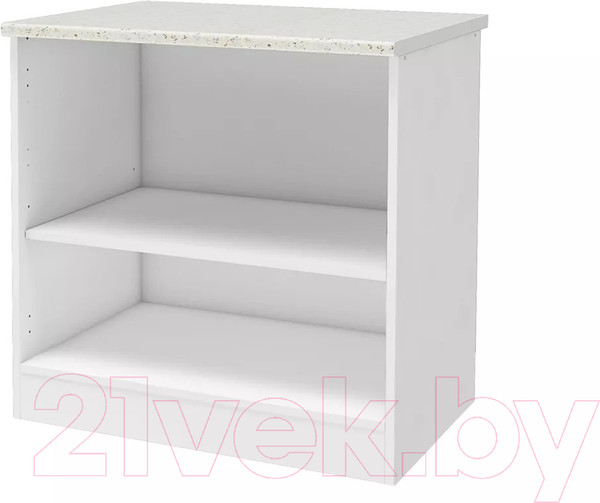 Изображение товара Шкаф-стол кухонный Stolline Уют СТЛ.275.04МСТ (белый/дуб сонома)