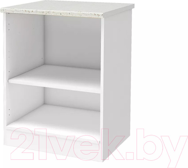 Изображение товара Шкаф-стол кухонный Stolline Уют СТЛ.275.06МСТ (белый/дуб сонома)