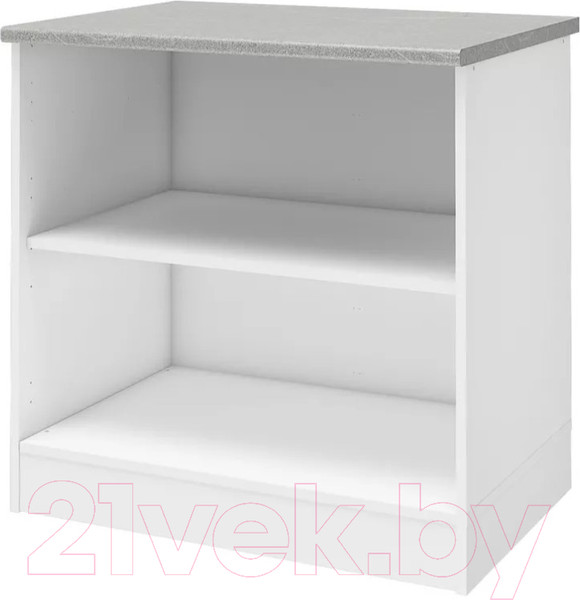 Изображение товара Шкаф-стол кухонный Stolline Уют 275.04МСТ (белый/белый)