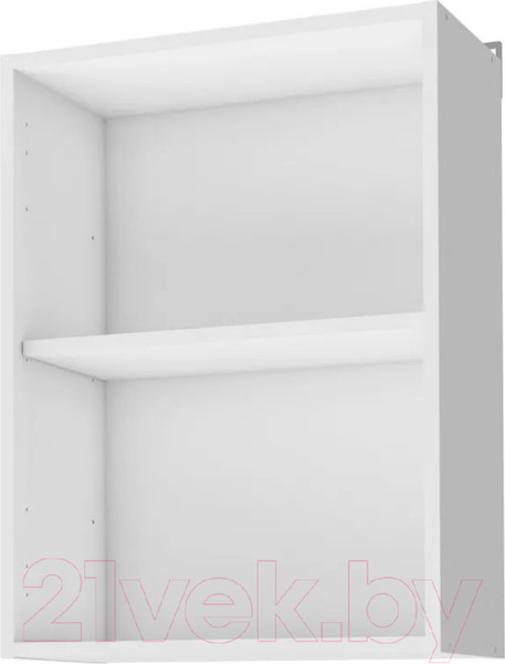 Изображение товара Шкаф навесной для кухни Stolline Уют 275.07 (белый/белый)
