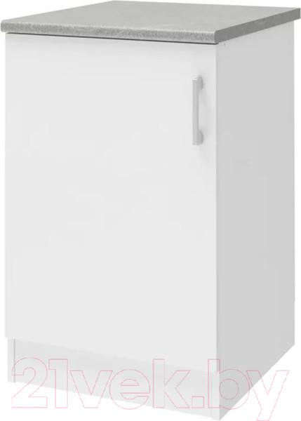 Изображение товара Шкаф-стол кухонный Stolline Уют 275.08МСТ (белый/белый)