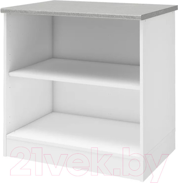 Изображение товара Шкаф-стол кухонный Stolline Уют 275.04МСТ (белый/бетон)