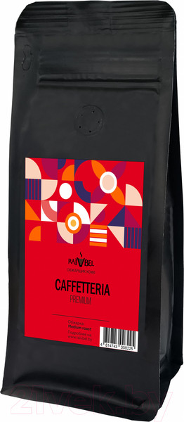 Изображение товара Кофе в зернах Caffetteria Premium средняя обжарка 80/20 (250г)