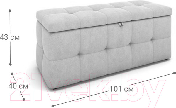 Изображение товара Банкетка Rivalli Деко (Newtone Green)