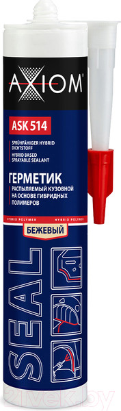 Изображение товара Герметик полимерный Axiom ASK514 (280мл, бежевый)