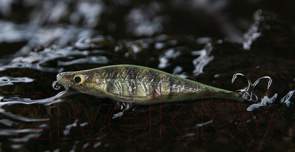 Изображение товара Воблер Fishtank Delta / D12F-SG (Striped Green)