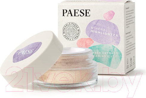 Изображение товара Пудра рассыпчатая Paese Mineral Highligter Хайлайтер 500N (6г)