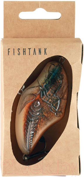 Изображение товара Воблер Fishtank Steel Target / ST5S-RG (красный/серый)