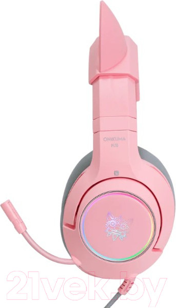 Изображение товара Наушники-гарнитура Onikuma K9 Pink Cat