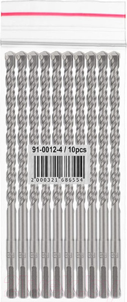 Изображение товара Набор буров Rexant 91-0012-4 (10шт)
