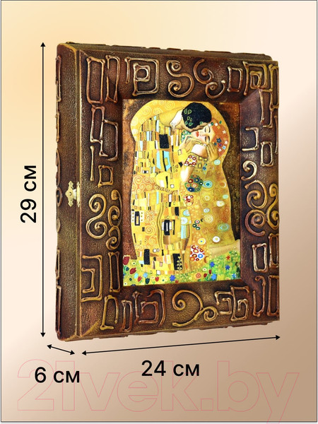 Изображение товара Ключница настенная Декарт Поцелуй 8Л3381