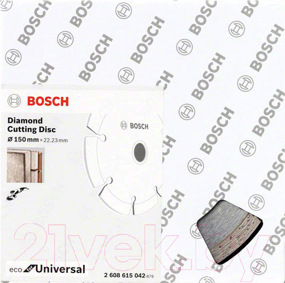 Изображение товара Отрезной диск алмазный Bosch 2.608.615.042
