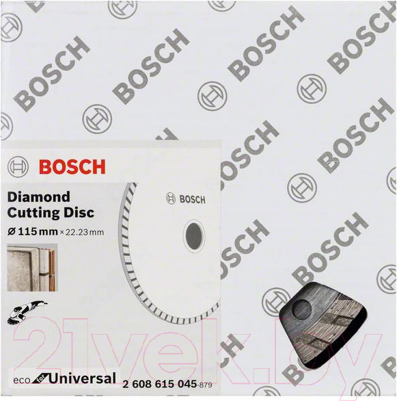 Изображение товара Отрезной диск алмазный Bosch 2.608.615.045