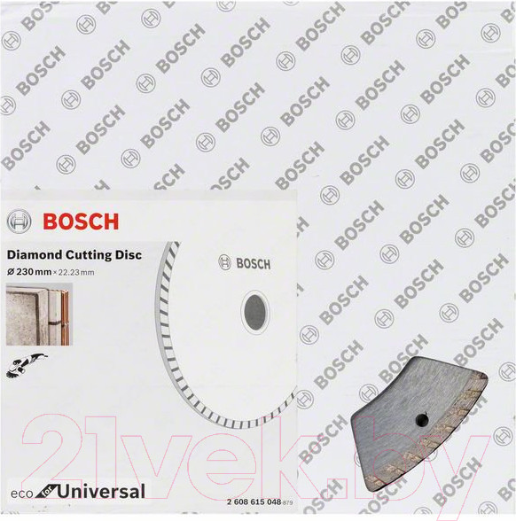 Изображение товара Отрезной диск алмазный Bosch 2.608.615.048