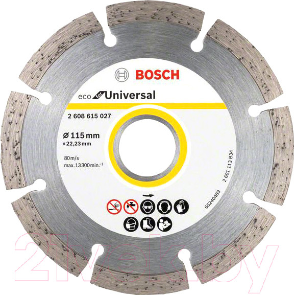 Изображение товара Отрезной диск алмазный Bosch 2.608.615.040