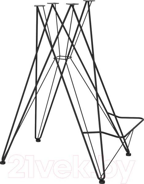 Изображение товара Каркас стула Sheffilton SHT-S66 / 914095 (черный муар)