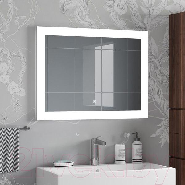 Изображение товара Зеркало Континент Relax Led 80x60