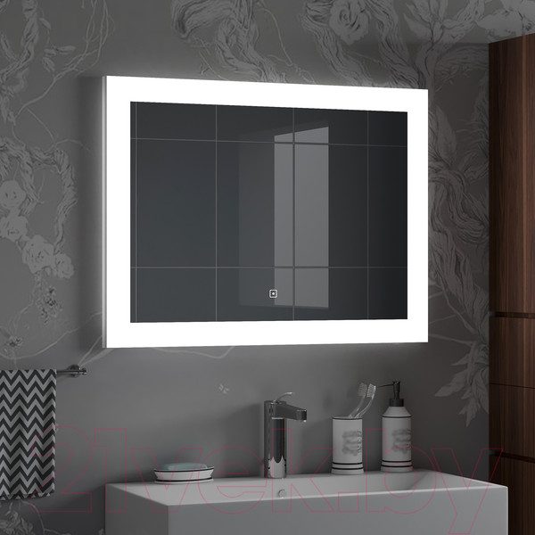 Изображение товара Зеркало Континент Relax Led 80x60