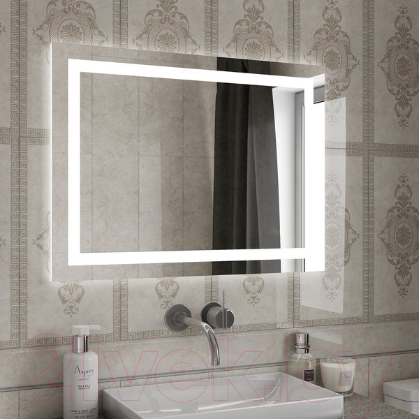Изображение товара Зеркало Континент Rimini Led 80x60