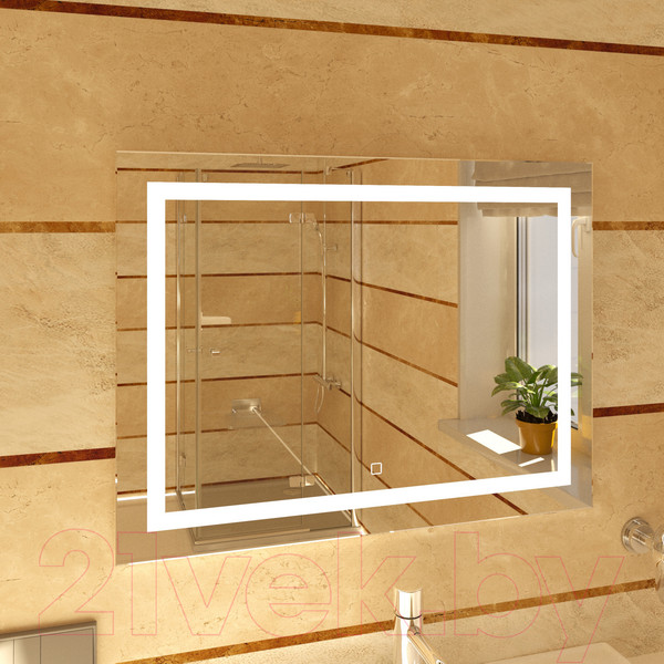 Изображение товара Зеркало Континент Rimini Led 80x60