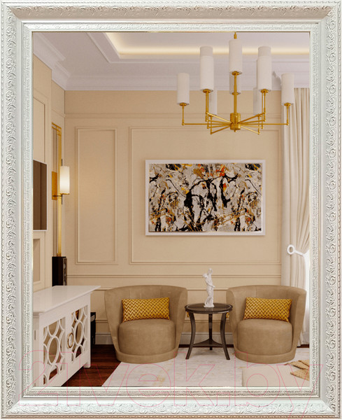 Изображение товара Зеркало Континент Верона 60x74 (белый)