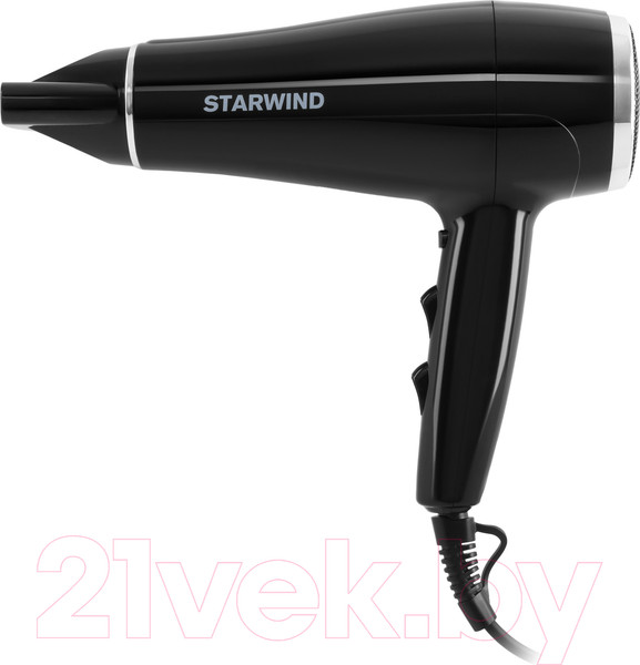 Изображение товара Фен StarWind SHD 7080 (черный/хром)