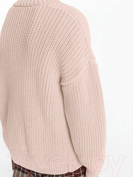Изображение товара Кофта для малышей Amarobaby Knit / AB-OD21-KNIT19S/00-98 (белый/розовый, р.98)