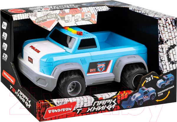 Изображение товара Самосвал игрушечный Bondibon Джип 2 в 1 / ВВ6145