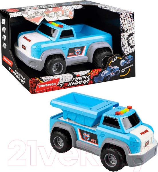 Изображение товара Самосвал игрушечный Bondibon Джип 2 в 1 / ВВ6145