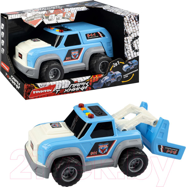 Изображение товара Автомобиль игрушечный Bondibon Джип 2 в 1 / ВВ6144