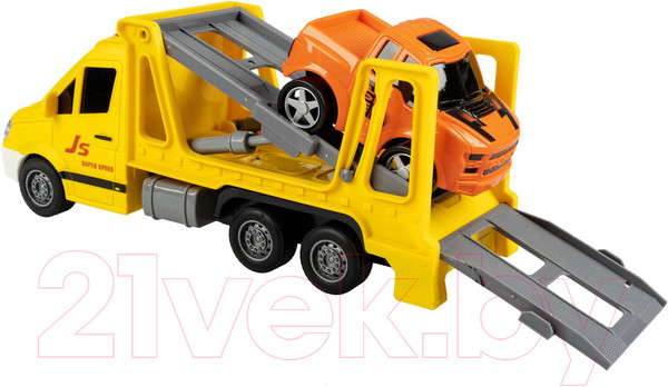 Изображение товара Автовоз игрушечный Bondibon Парк техники / ВВ6027 (желтый)