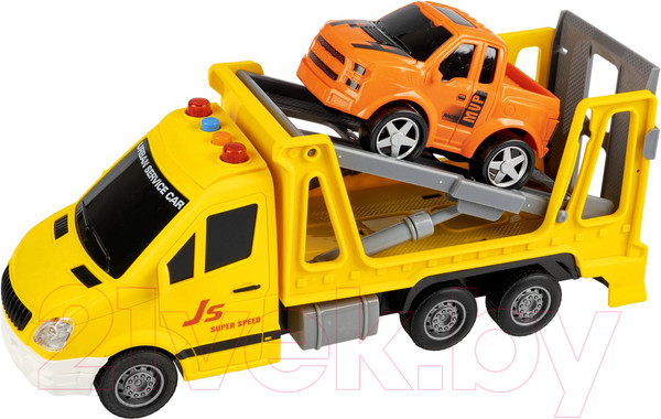 Изображение товара Автовоз игрушечный Bondibon Парк техники / ВВ6027 (желтый)