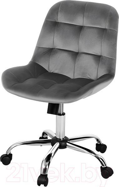 Изображение товара Кресло офисное СоюзРегионПоставка Тоскана-лифт СРП-333 (эмаль/велюр Velluto 18 серый)