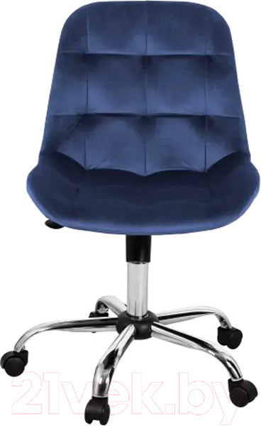 Изображение товара Кресло офисное СоюзРегионПоставка Тоскана-лифт СРП-333 (эмаль/велюр Velluto 25 темно-синий)