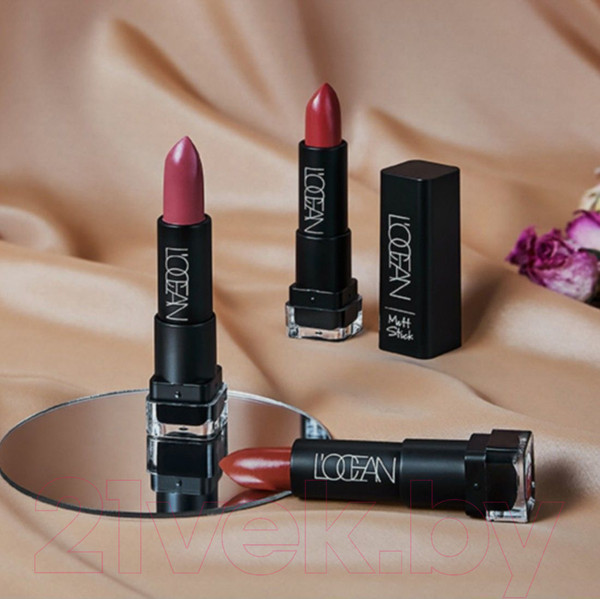 Изображение товара Помада для губ L'ocean Matte Stick №04 (Red Moon)