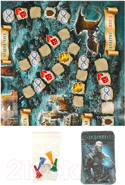 Изображение товара Настольная игра Умные игры Рыцарь-маг. Очисти лес от нечисти / 4650250574040