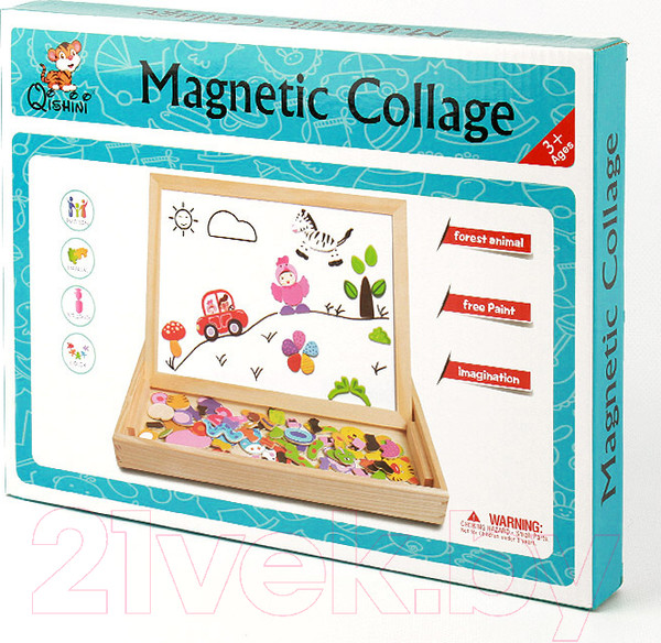 Изображение товара Доска для рисования Darvish Magnetic collage / SR-T-2082