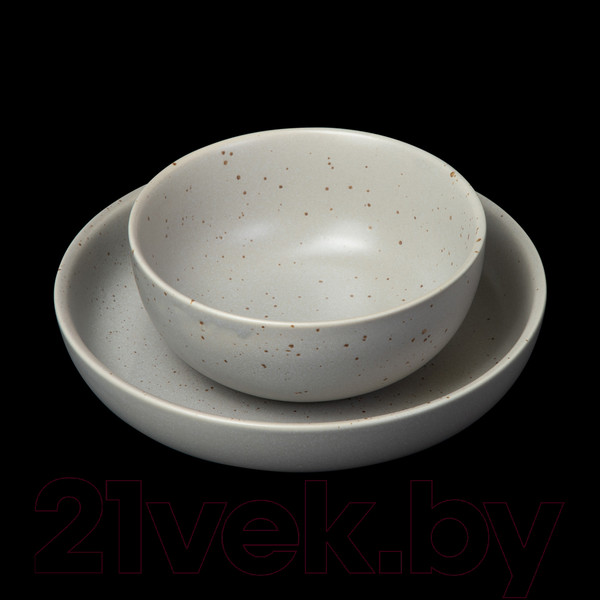 Изображение товара Тарелка столовая глубокая Corone Rust 10339 / фк1709