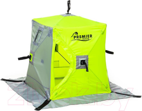 Изображение товара Палатка для животных Premier Fishing Куб (Yellow Lumi/Gray)