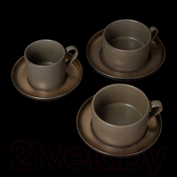 Изображение товара Чашка с блюдцем Corone Luminare HS027536/HS027537 / фк1921