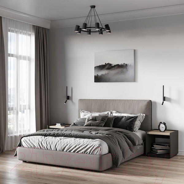 Изображение товара Люстра Евросвет 70147/8 (черный)